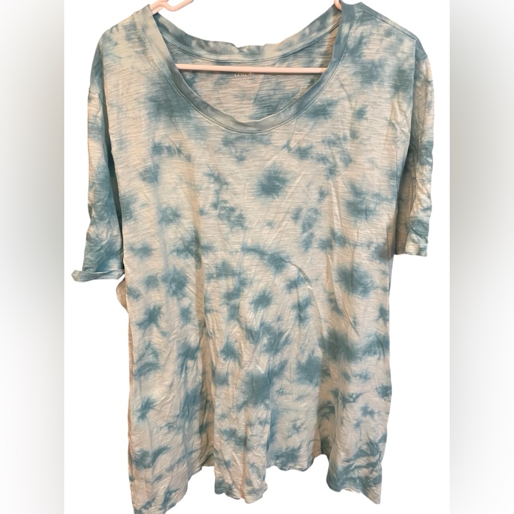 Lane Bryant Blue Tie-Dye Women's Top -Size 22/24
